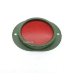 9905-00-205-2795 HMMWV Sate Lite Round Red Reflector Indicating Clearance  for Humvee M1097 M998  MS35387-1  AA52428-1 - Image 3